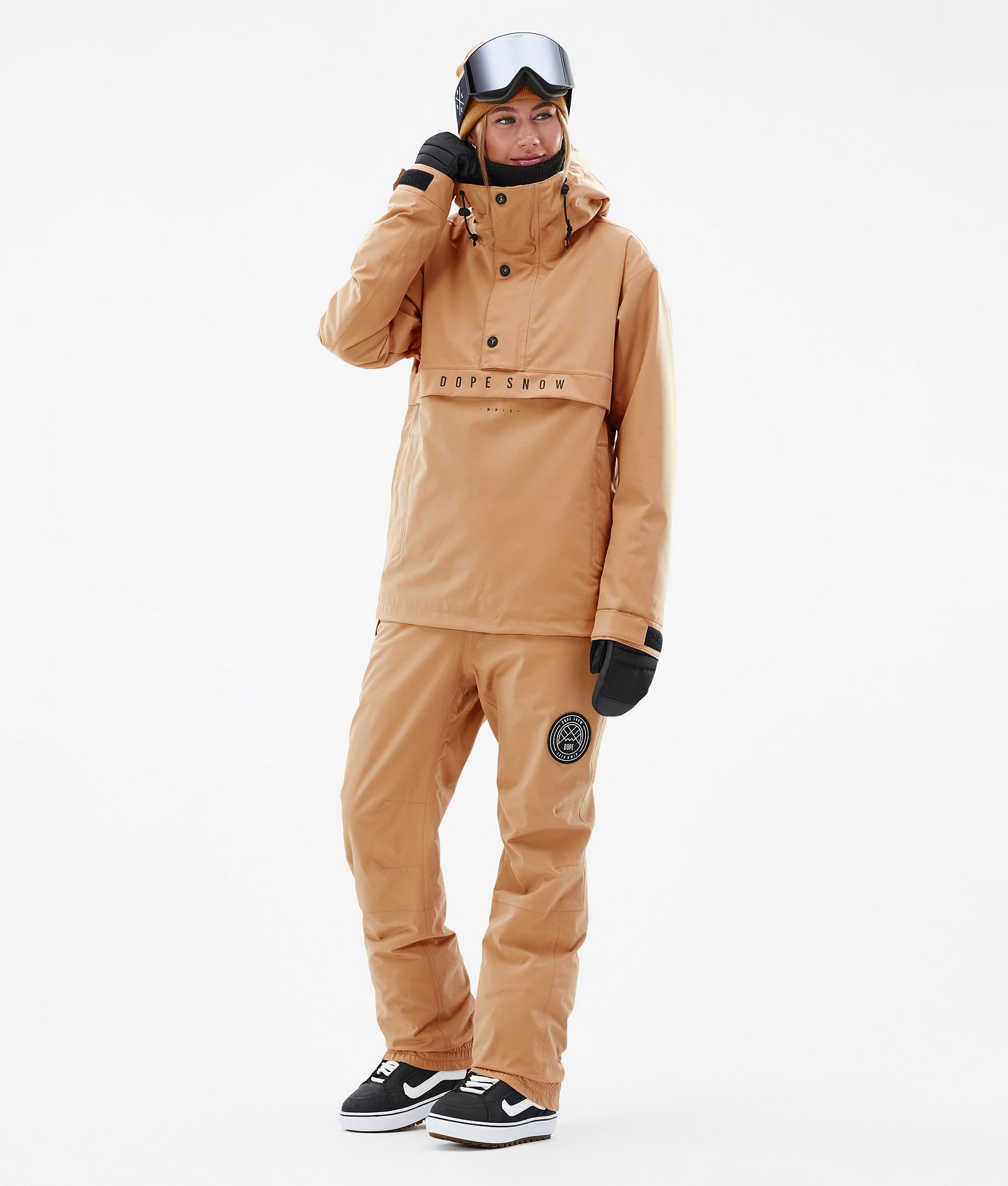 Dope Legacy W Giacca Snowboard Donna Khaki Yellow, Immagine 3 di 9