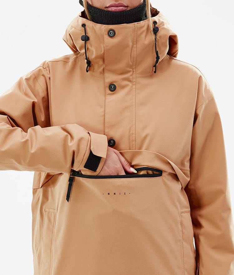 Dope Legacy W Veste Snowboard Femme Khaki Yellow, Image 9 sur 9