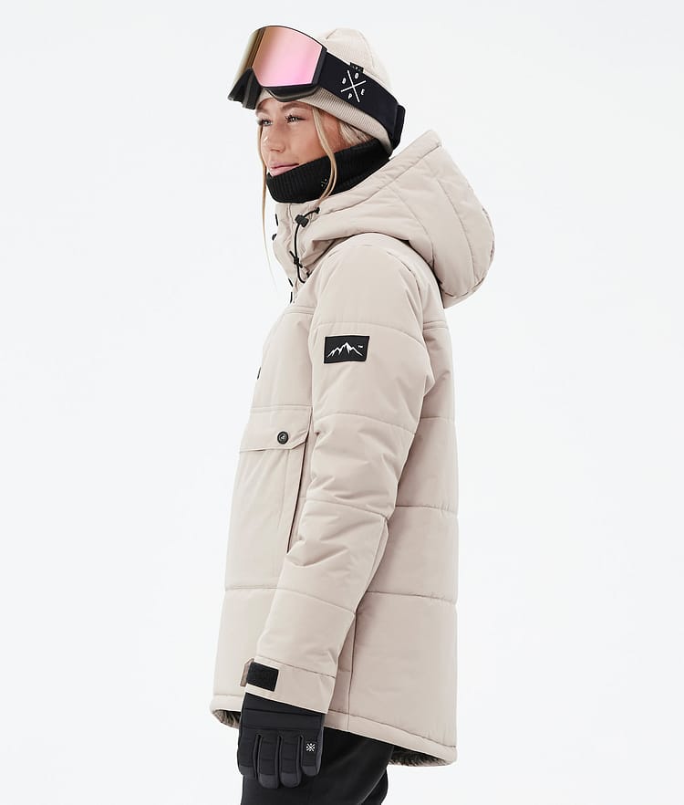 Dope Puffer W Ski Jacket Women Sand, Image 6 of 8