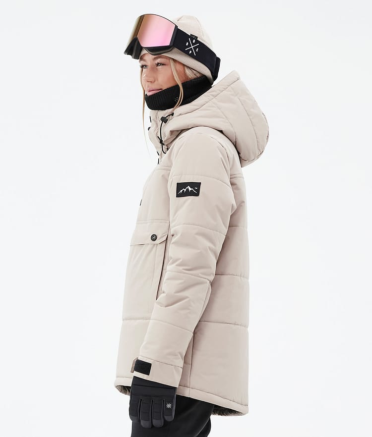 Dope Puffer W 23 Snowboard jas Dames Sand, Afbeelding 5 van 8