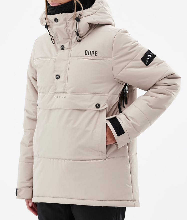 Dope Puffer W Veste de Ski Femme Sand