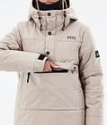 Dope Puffer W Giacca Snowboard Donna Sand, Immagine 8 di 8