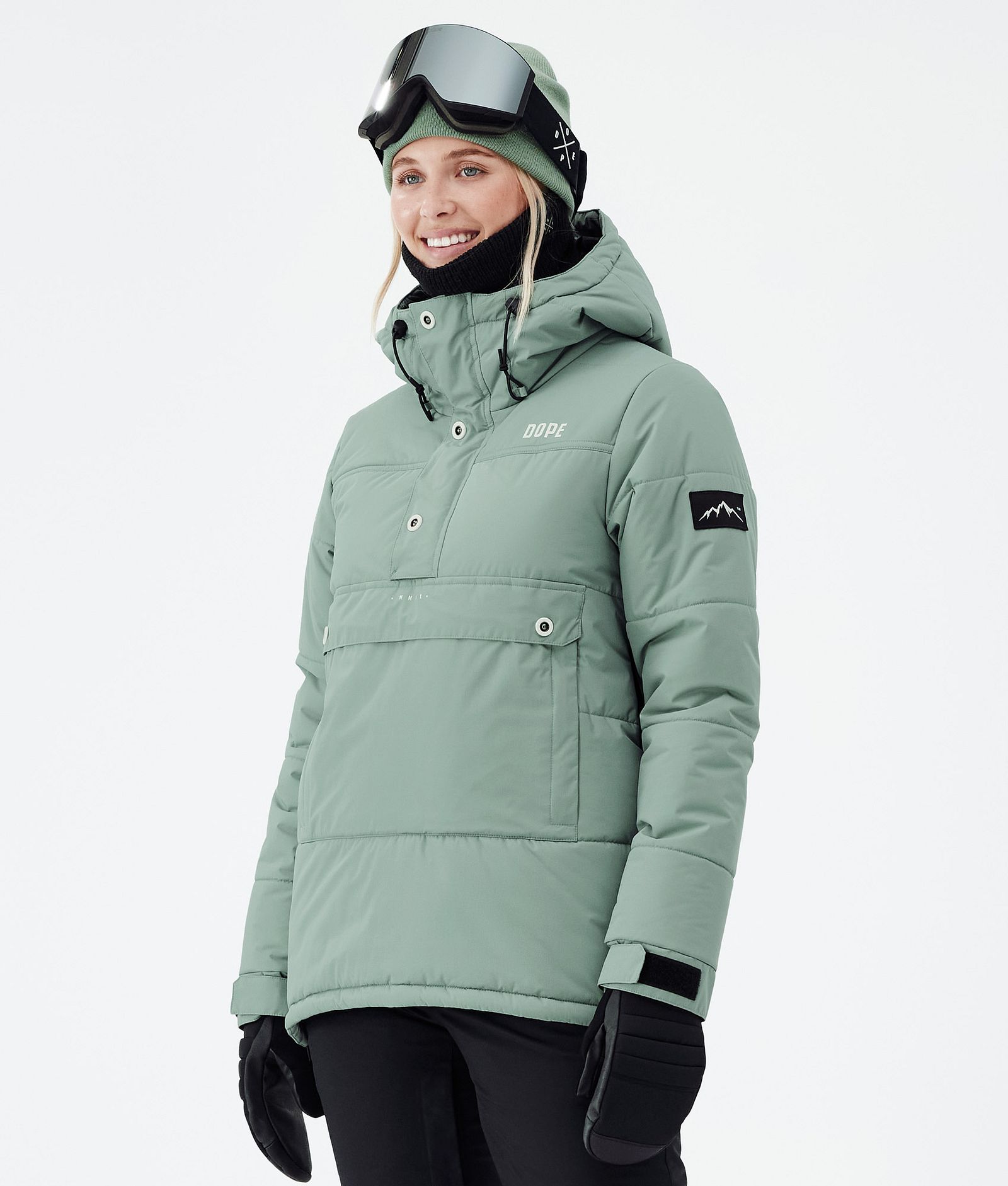 Dope Puffer W Ski Jacket Women Faded Green, Image 1 of 8