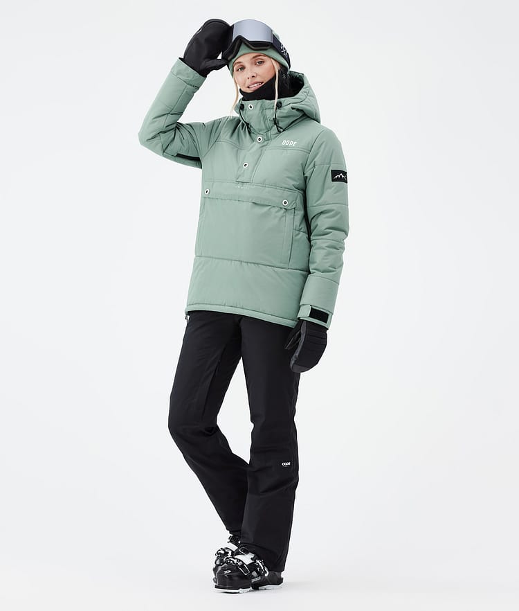 Dope Puffer W Ski Jacket Women Faded Green, Image 3 of 8