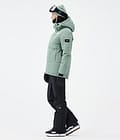 Dope Puffer W Snowboard Jacket Women Faded Green
