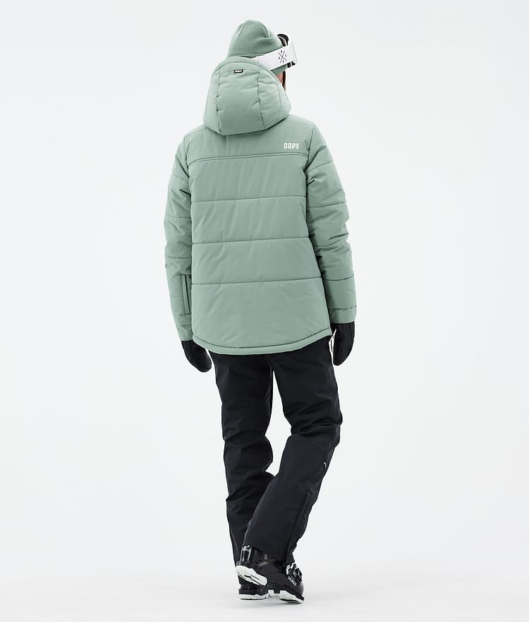 Dope Puffer W Ski jas Dames Faded Green, Afbeelding 4 van 8