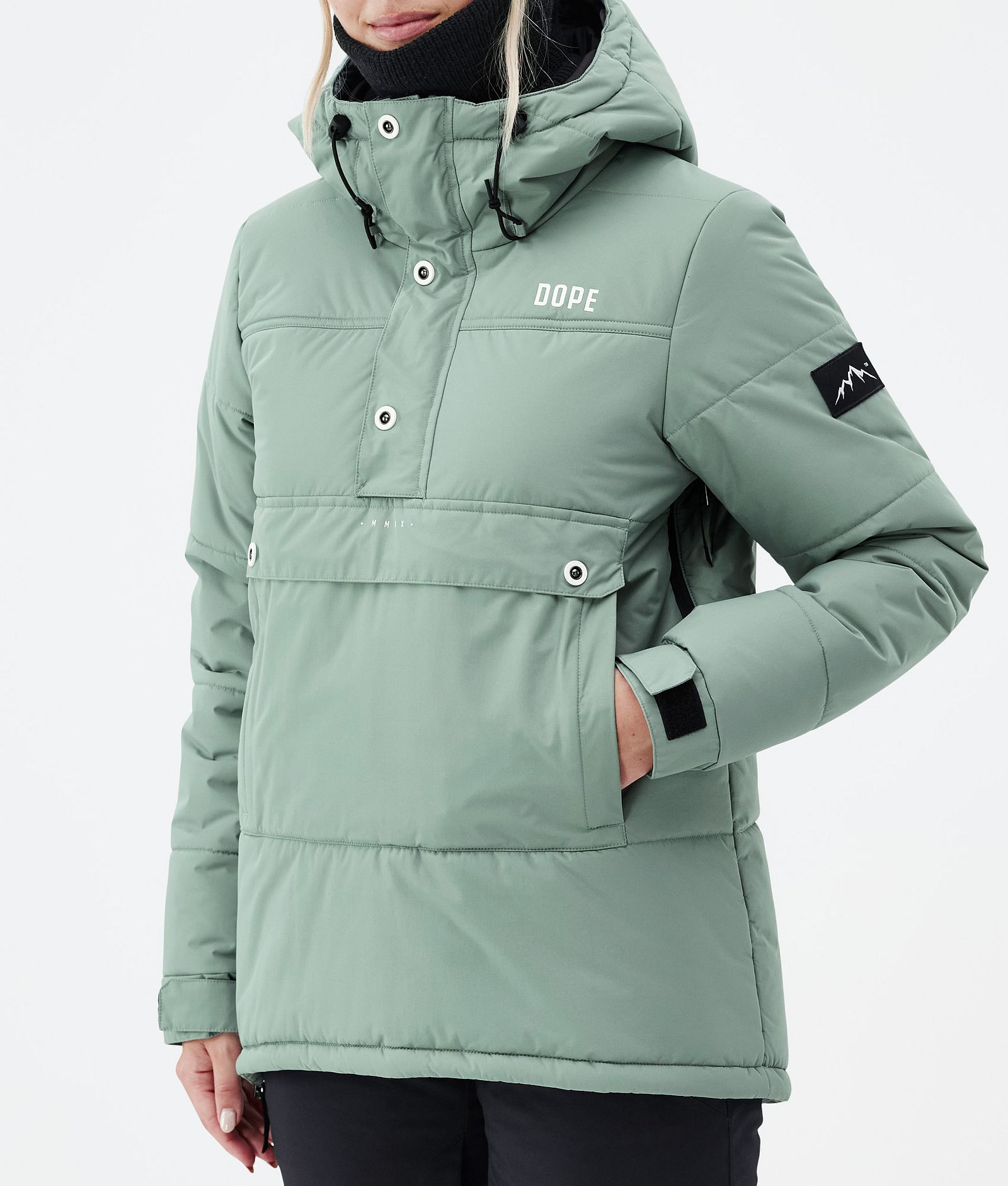 Dope Puffer W Giacca Snowboard Donna Faded Green