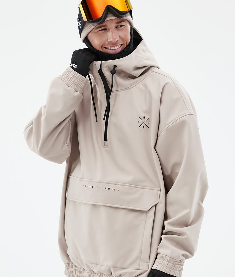 Dope Cyclone 2022 Veste de Ski Homme Sand, Image 2 sur 9