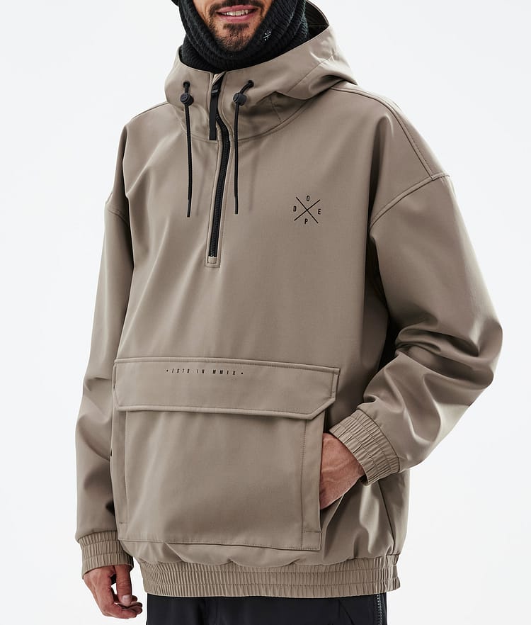 Dope Cyclone 2022 Veste de Ski Homme Walnut, Image 8 sur 9