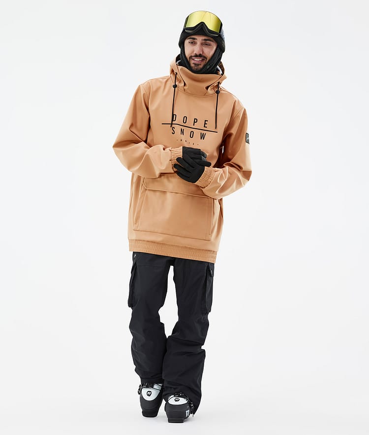 Dope Wylie Lyžařská Bunda Pánské DS Khaki Yellow, Obrázek 3 z 9