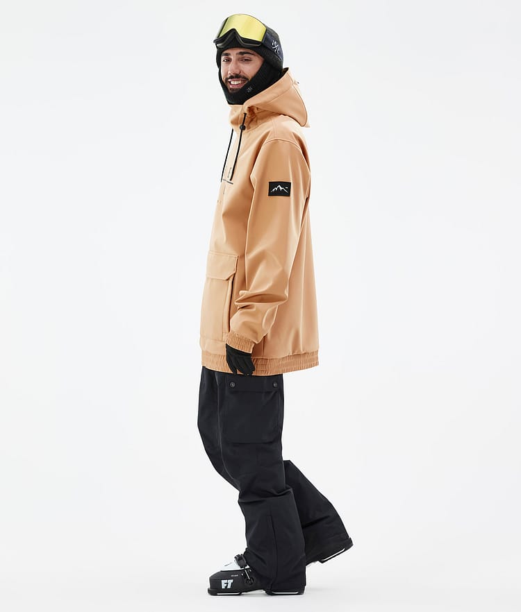 Dope Wylie Lyžařská Bunda Pánské DS Khaki Yellow, Obrázek 4 z 9