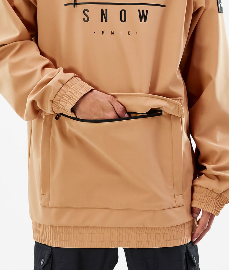 Dope Wylie Lyžařská Bunda Pánské DS Khaki Yellow, Obrázek 9 z 9