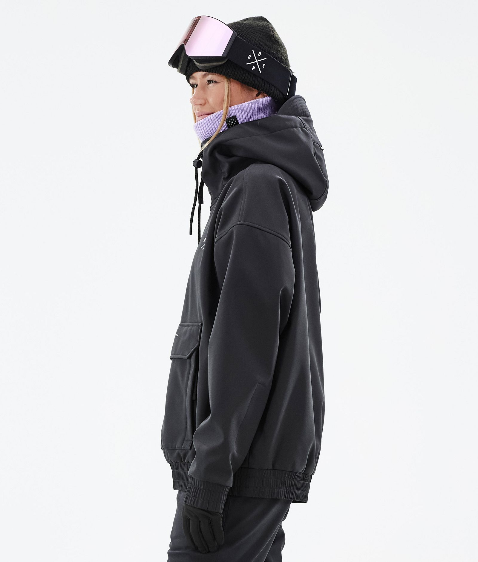 Dope Cyclone W 2022 Snowboard Jacket Women Black