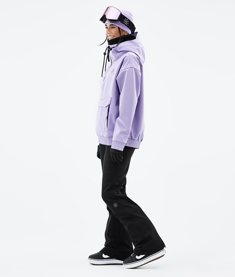 Dope Cyclone W 2022 Veste Snowboard Femme Faded Violet, Image 4 sur 9