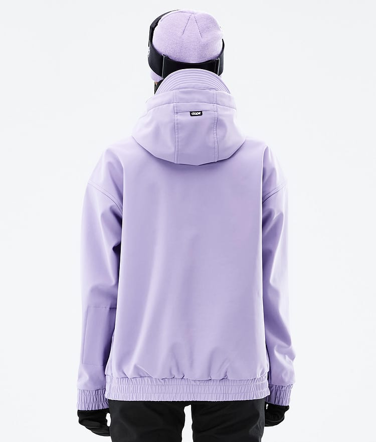 Dope Cyclone W 2022 Snowboardjakke Dame Faded Violet, Billede 6 af 9