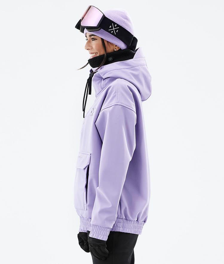 Dope Cyclone W 2022 Snowboardjacke Damen Faded Violet, Bild 7 von 9