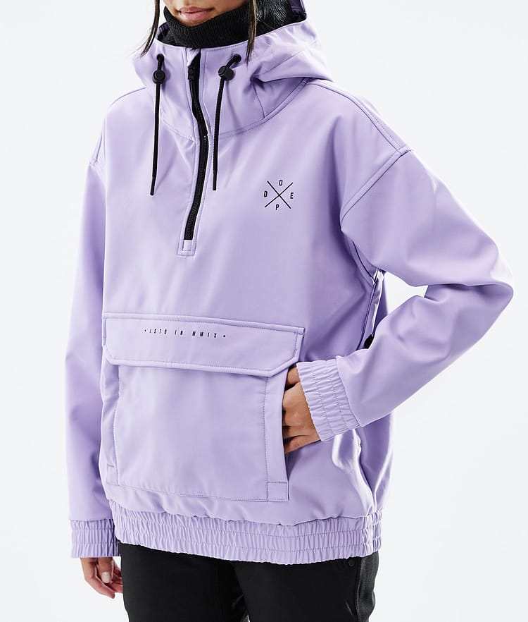 Dope Cyclone W 2022 Veste de Ski Femme Faded Violet, Image 8 sur 9