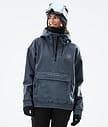 Dope Cyclone W 2022 Veste de Ski Femme Metal Blue