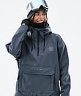 Dope Cyclone W 2022 Veste de Ski Femme Metal Blue, Image 2 sur 9