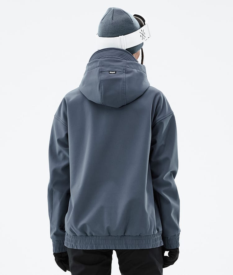 Dope Cyclone W 2022 Skijakke Dame Metal Blue, Billede 6 af 9