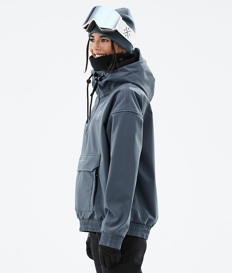 Dope Cyclone W 2022 Snowboardjacke Damen Metal Blue, Bild 7 von 9