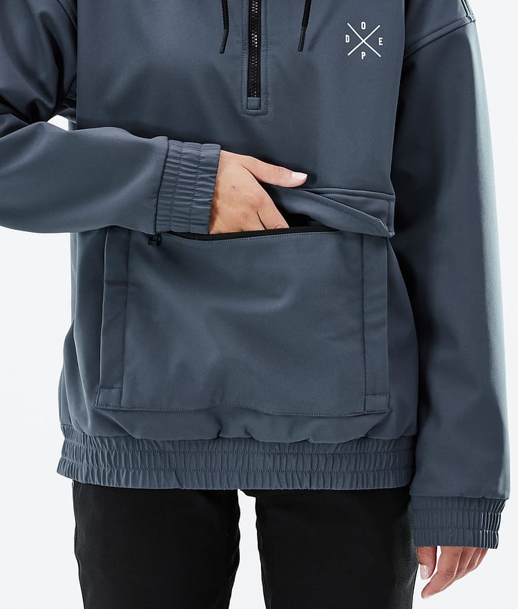 Dope Cyclone W 2022 Snowboard Jacket Women Metal Blue, Image 9 of 9