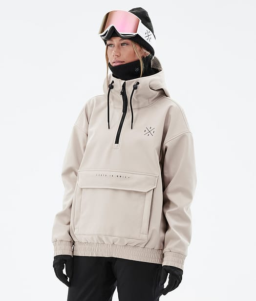 Dope Cyclone W 2022 Skijacke Damen Sand