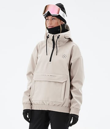 Dope Cyclone W 22 Kurtka Snowboardowa Kobiety Sand