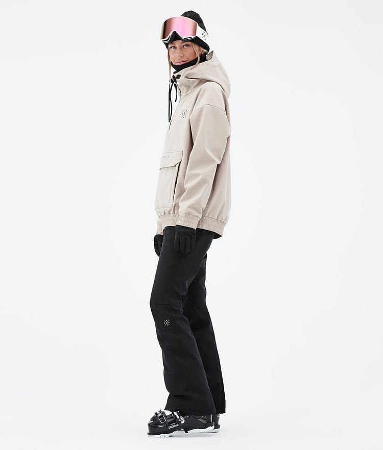 Dope Cyclone W 22 Ski jas Dames Sand, Afbeelding 4 van 9