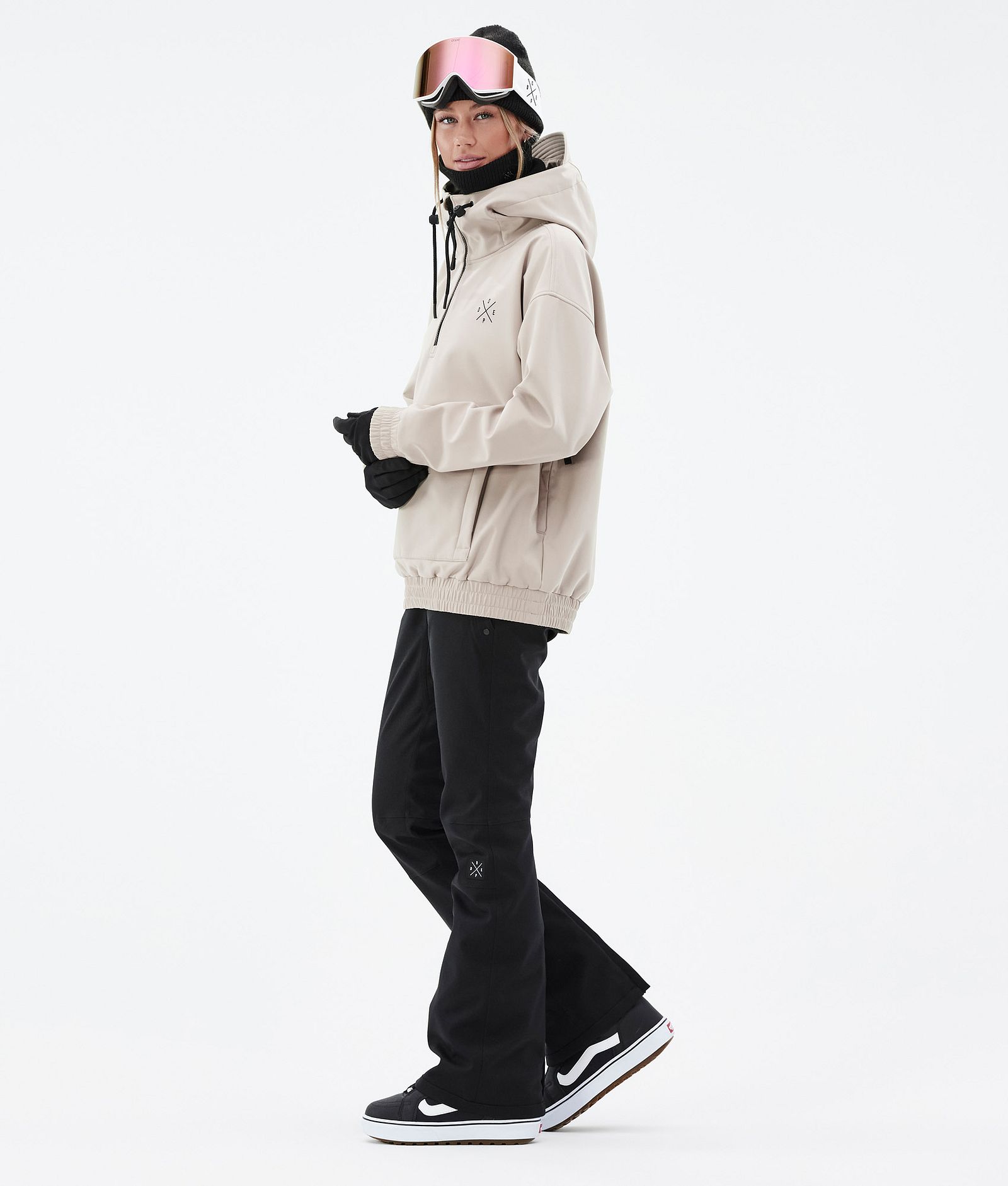 Dope Cyclone W 2022 Snowboardjacke Damen Sand Renewed, Bild 4 von 9