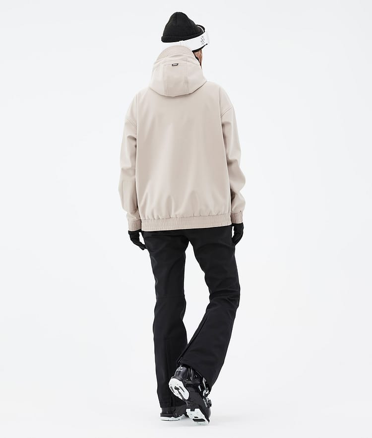 Dope Cyclone W 22 Ski jas Dames Sand, Afbeelding 5 van 9