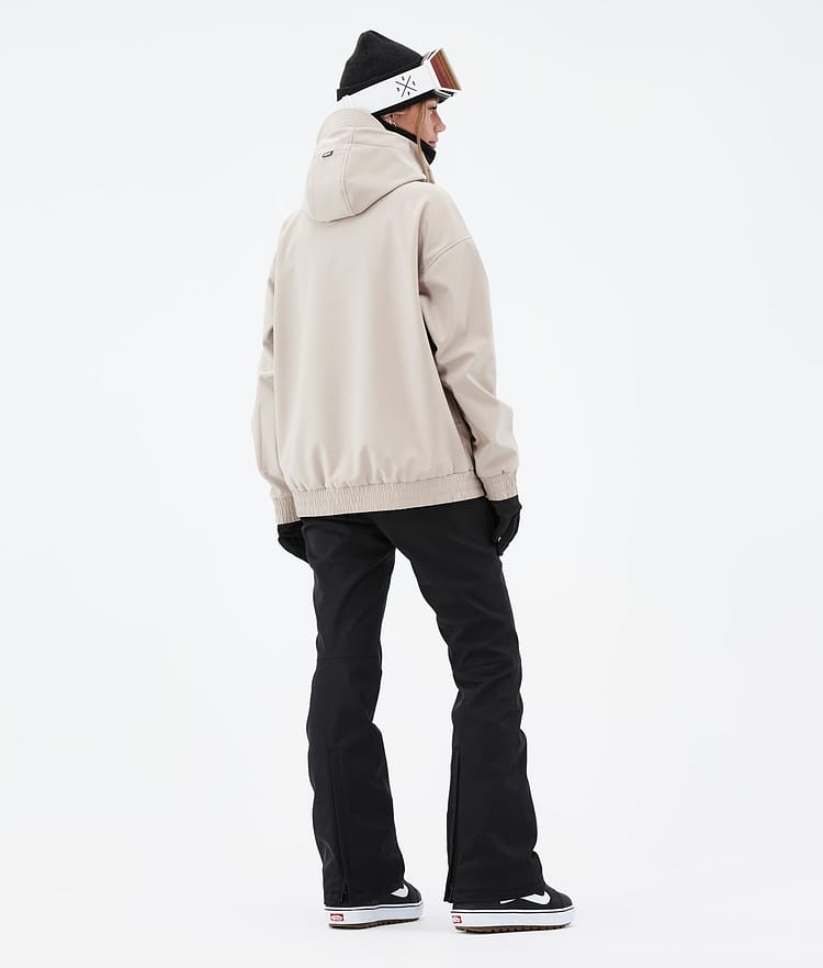Dope Cyclone W 22 Snowboard jas Dames Sand, Afbeelding 5 van 9
