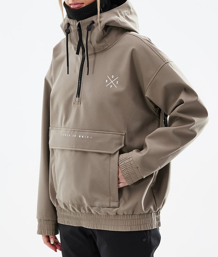 Dope Cyclone W 2022 Ski Jacket Women Walnut