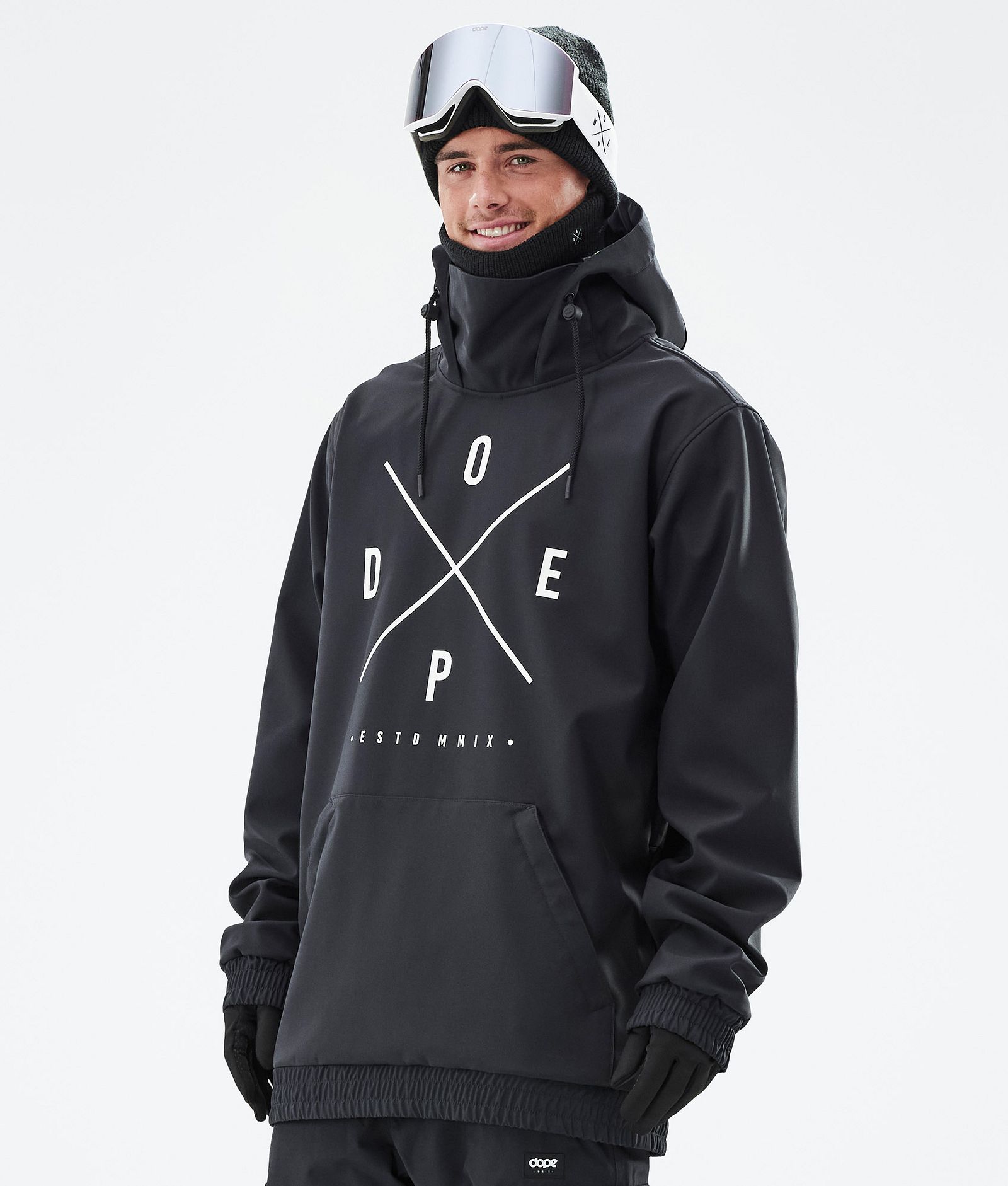 Dope Yeti Snowboard jas Heren 2X-Up Black Renewed