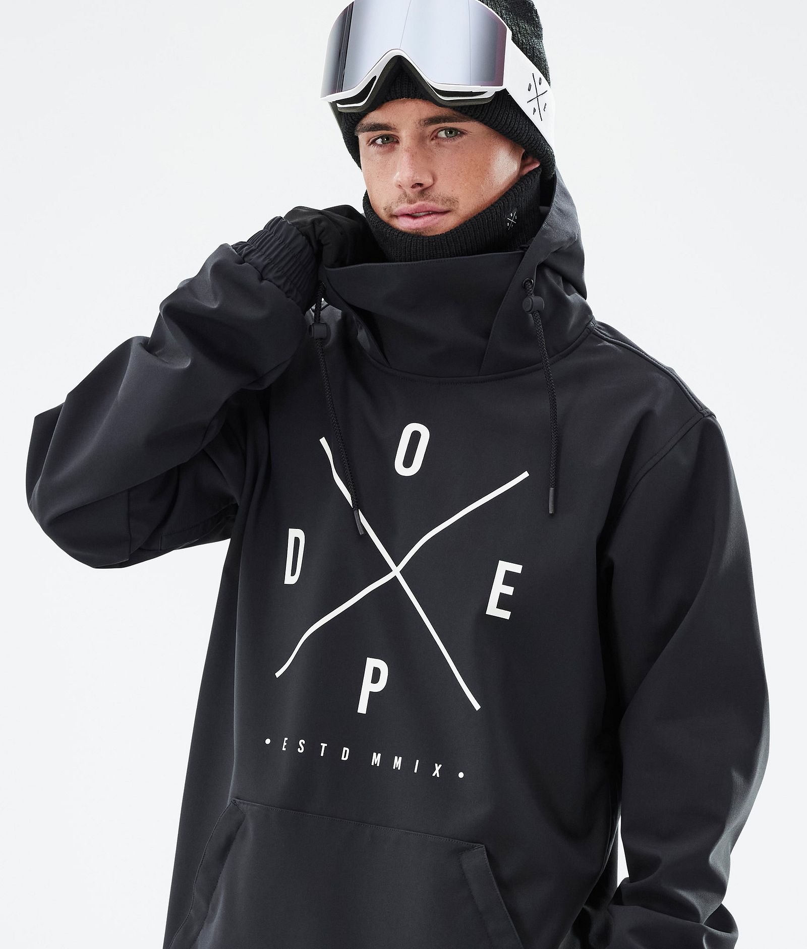 Dope Yeti Kurtka Snowboardowa Mężczyźni 2X-Up Black