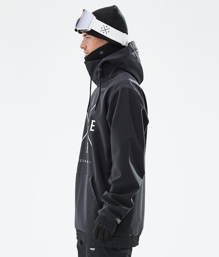 Dope Yeti Snowboard jas Heren 2X-Up Black Renewed, Afbeelding 6 van 8