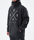 Dope Yeti Snowboard Jacket Men 2X-Up Black Renewed, Image 8 of 8
