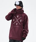 Dope Yeti Snowboard Jacket Men 2X-Up Burgundy Renewed, Image 1 of 8