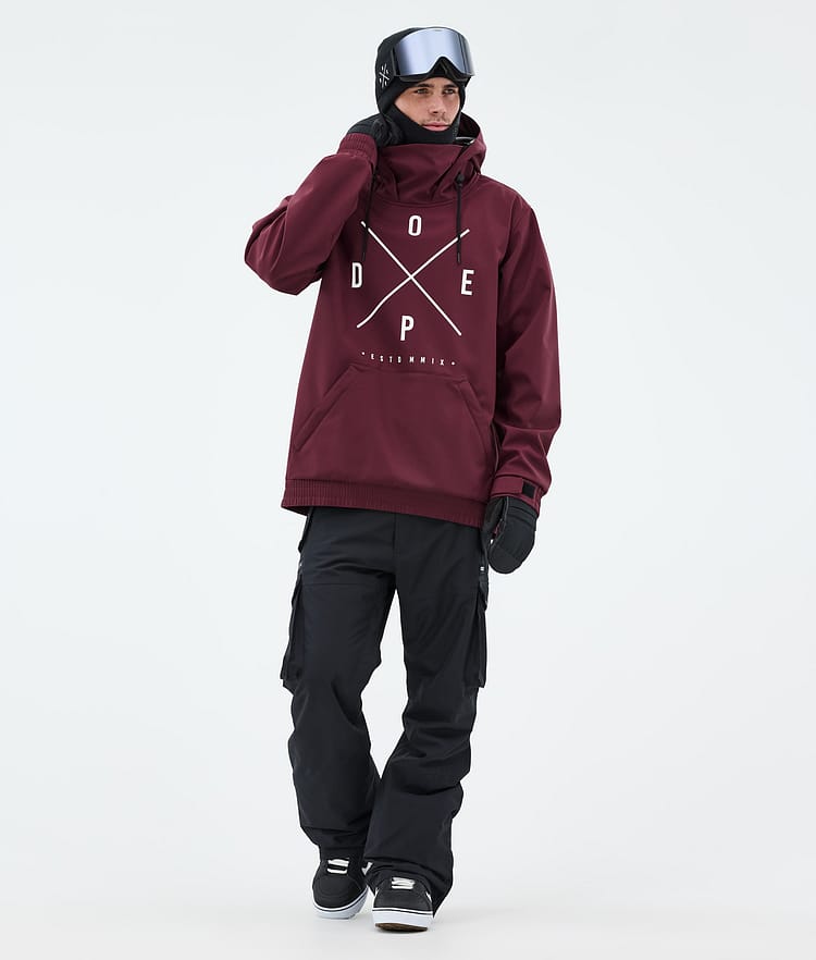 Dope Yeti Giacca Snowboard Uomo 2X-Up Burgundy, Immagine 2 di 7