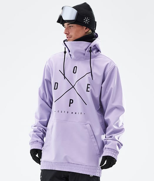 Dope Yeti Snowboard Jacket Men Faded Violet