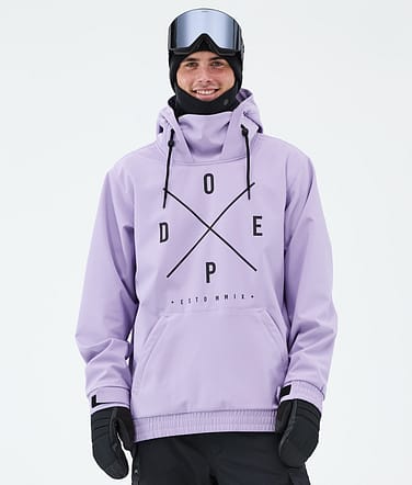 Dope Yeti Ski Jacket Men 2X-Up Faded Violet