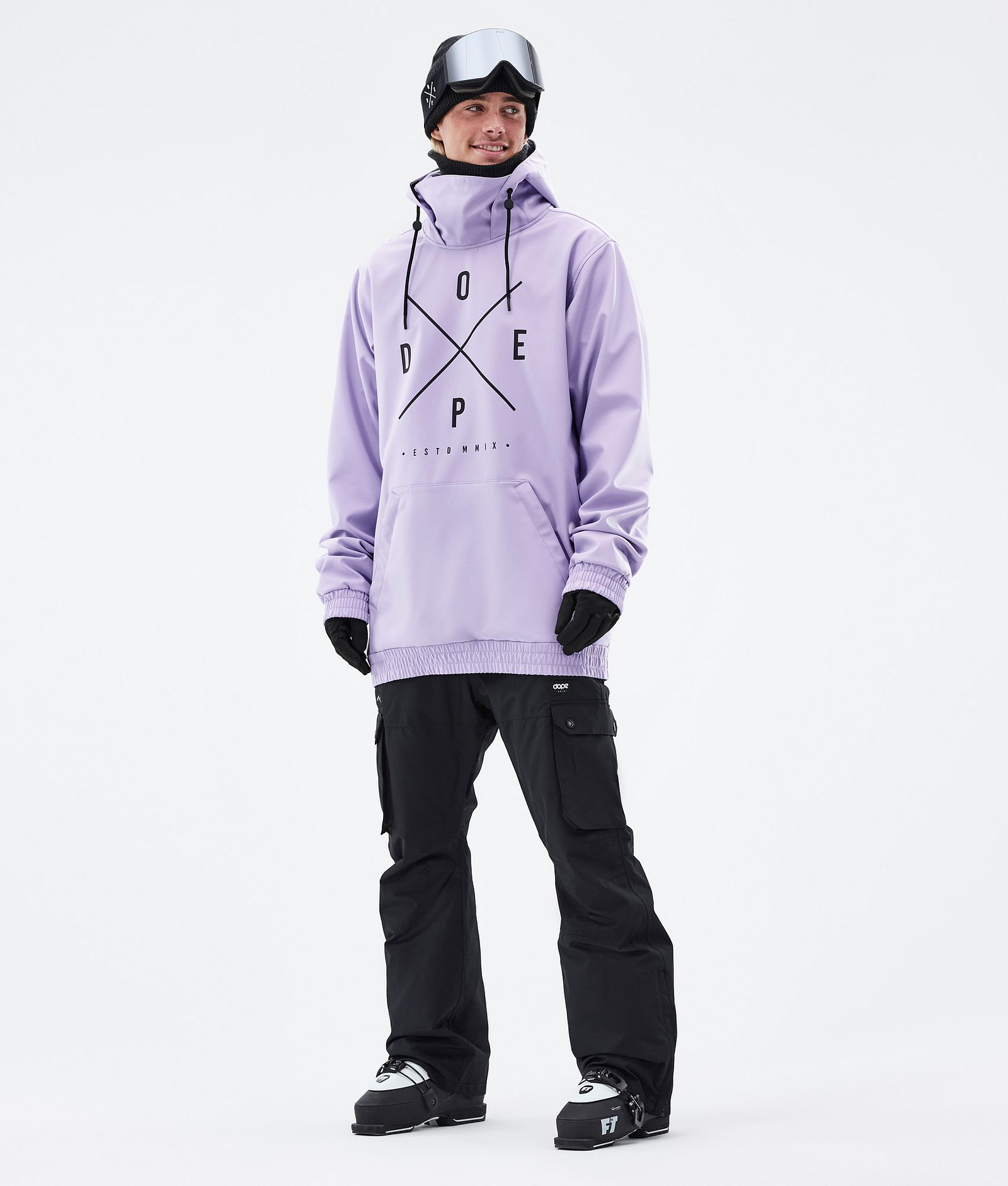 Dope Yeti Ski Jacket Men 2X-Up Faded Violet