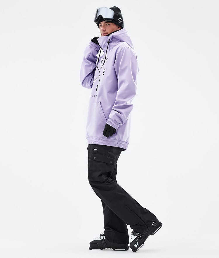 Dope Yeti Ski Jacket Men 2X-Up Faded Violet, Image 4 of 7