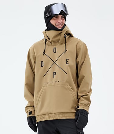 Dope Yeti Snowboard Jacket Men 2X-Up Gold