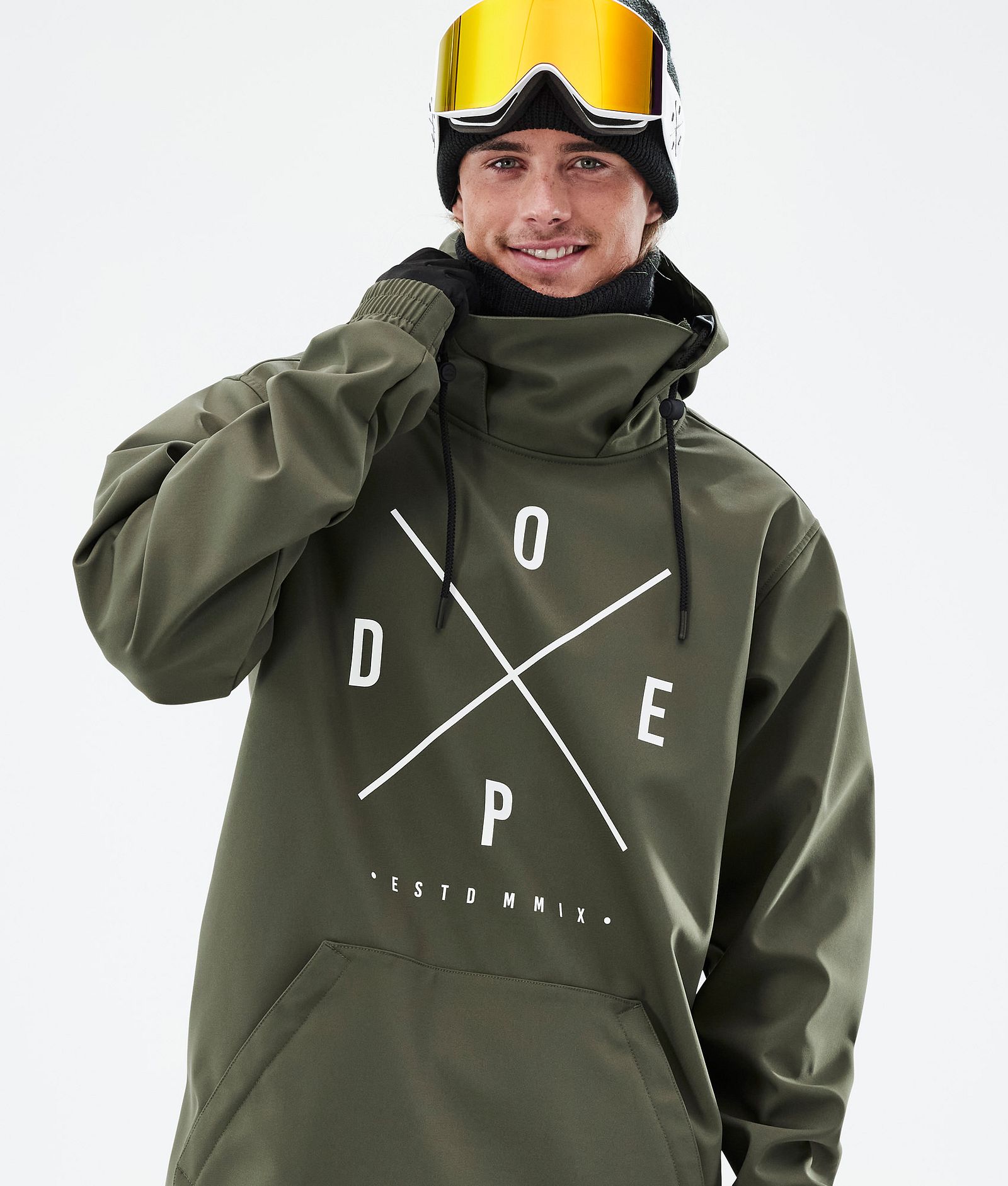 Dope Yeti Veste de Ski Homme 2X-Up Olive Green