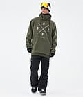 Dope Yeti Chaqueta Snowboard Hombre 2X-Up Olive Green