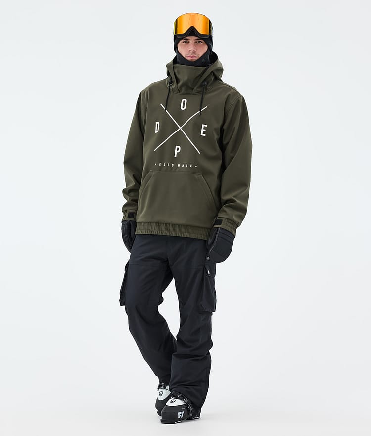 Dope Yeti Giacca Sci Uomo 2X-Up Olive Green, Immagine 2 di 7