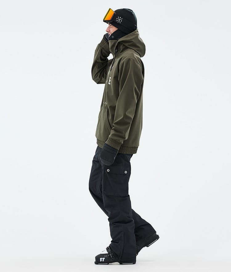 Dope Yeti Giacca Sci Uomo 2X-Up Olive Green, Immagine 3 di 7