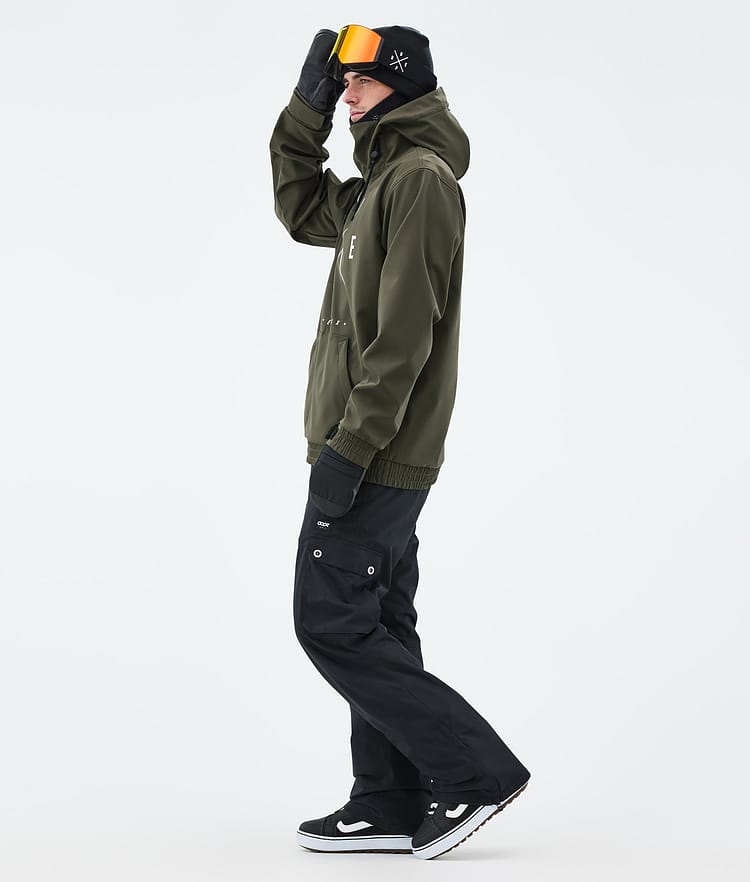 Dope Yeti Giacca Snowboard Uomo 2X-Up Olive Green, Immagine 3 di 7