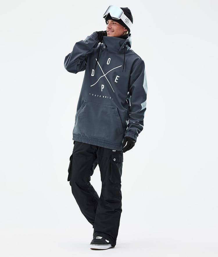 Dope Yeti Snowboard Jacket Men 2X-Up Metal Blue